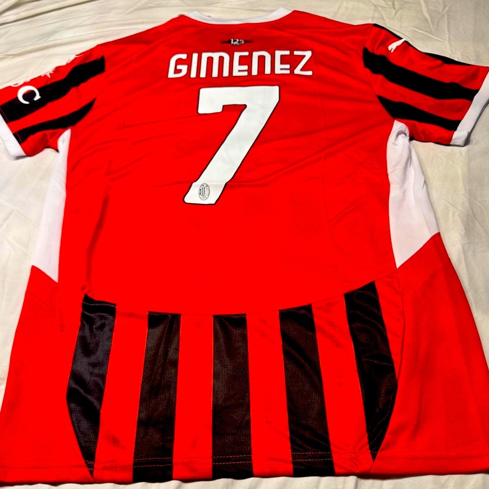 A/C Milan Soccer Jersey GIMÉNEZ #7